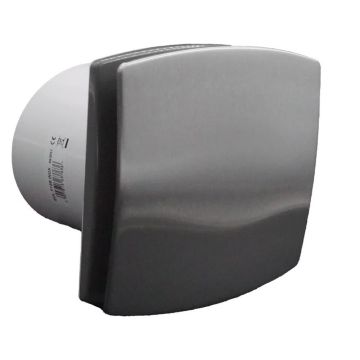 WEHA inbouwventilator inox standaard Ø120mm 150m3/h (20100410)