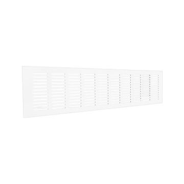 WEHA ventilatiestrip aluminium 400x100mm - wit (28614010 W)