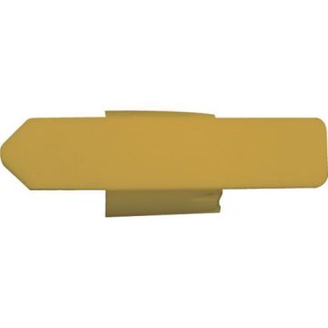 Snelflex kabelcodering clips flexbuis 20mm voor data/coax/multimedia oranje - per 50 stuks (CLIP20O50)