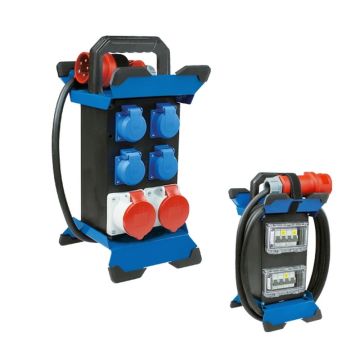 Schwabe Stecky 12 draagbare zwerfkast 5-polig 32A 400V IP44 (861962)