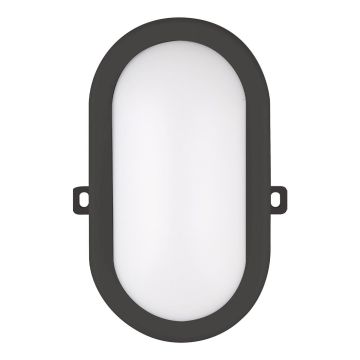 Bailey LED buitenlamp ovaal 6W 420lm 4000K - zwart (139759)