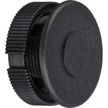 Schneider Electric Harmony XB4/XB5 blindstop Ø22mm - zwart (ZB2SZ3)