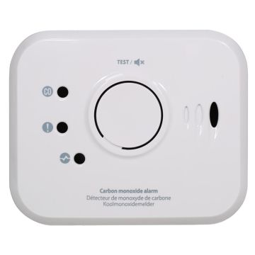 FireAngel koolmonoxidemelder, 3V lithium batterij 10 jaar - bedraad niet koppelbaar (NM-CO-10X-INT)