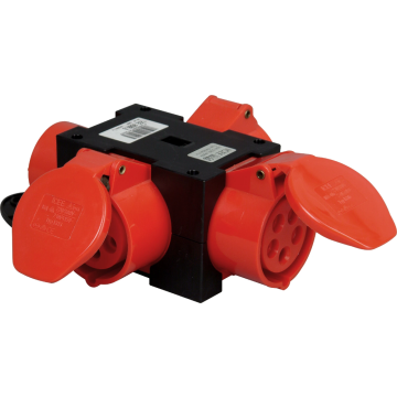 Kopp 3-voudig verdeelblok 16A 5-polig (129206008)