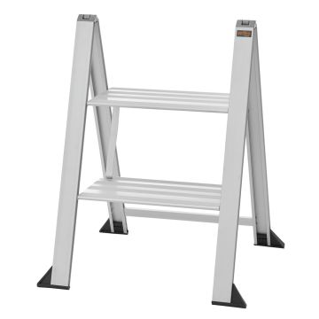W.steps ladder trap extra plat Vikingstep Midi hoogte 48cm (728142)