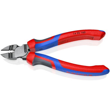 KNIPEX strip-zijkniptang comfortgrepen 160mm (14 22 160)