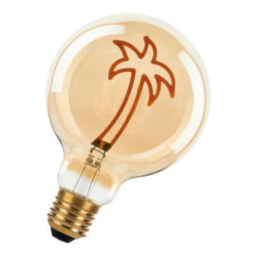 Bailey LED lamp palm E27 2W 90lm warm wit dimbaar (145899)