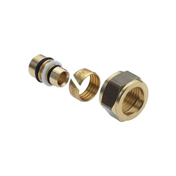 Bonfix verloopset 16mm x 2,0mm Alu-knel x 15mm knel (23910)