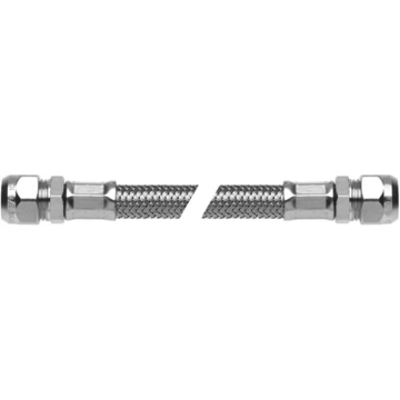 Bonfix flexibele RVS aansluitleiding knelfitting 15mm x 15mm - 350 mm (95030)