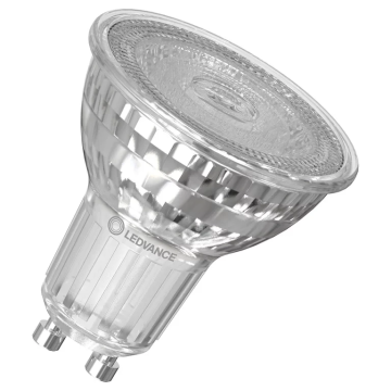 Ledvance LED spot GU10 4.5W 350lm warm wit 3000K dimbaar (4099854045462)