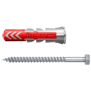 Fischer DuoPower plug 14x70 met zeskantschroef - 8 stuks (538259)