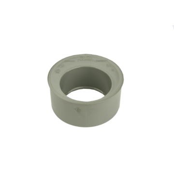 Wavin Wadal excentrisch inzetverloopstuk uitwendig-inwendig lijm 50x32mm - grijs (3104205030)