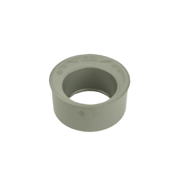 Wavin Wadal excentrisch inzetverloopstuk uitwendig-inwendig lijm 110x40mm - grijs (3104211040)