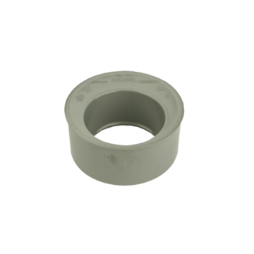 Wavin Wadal excentrisch inzetverloopstuk uitwendig-inwendig lijm 110x75mm - grijs (3104211070)