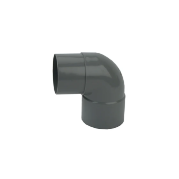 Wavin PVC bocht 88° HWA mof-verjongd spie lijm 100mm - grijs (4011310009)