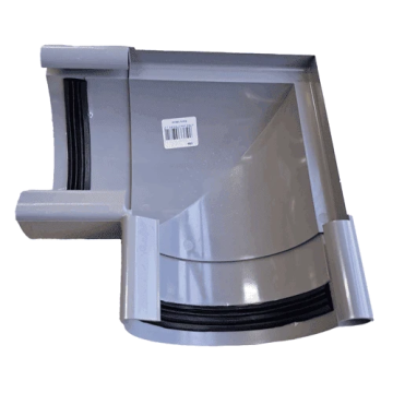 ESLON PVC buitenhoek voor mastgoot type 150 - grijs (10568)