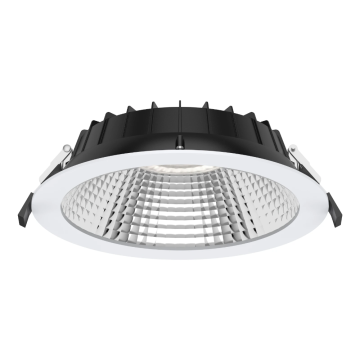 Prolumia inbouwspot rond wit 14W 1169-2133lm 3000K-4000K zaagmaat 200-210mm IP54 (40002940)
