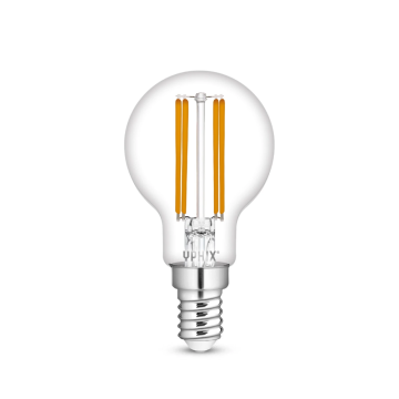 Yphix LED lamp filament helder bol E14 2.2W 245lm warm wit 2700K (50510610)
