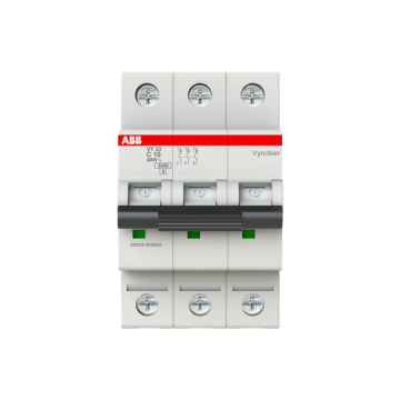 ABB Vynckier automaat 3-polig 10A C-curve (2CDS233089R0104)