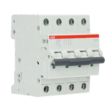 ABB Vynckier automaat 4-polig 10A C-curve (2CDS233189R0104)