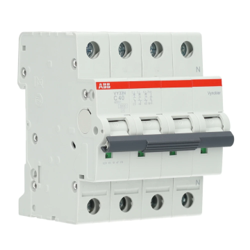 ABB Vynckier automaat 3-polig + nul 40A C-curve (VY33NC40)