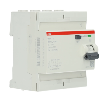 ABB Vynckier differentieelschakelaar 4-polig 40A 30mA - type A (2CSF704157R1400)