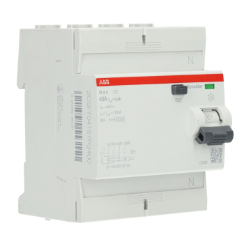 ABB Vynckier differentieelschakelaar 4-polig 40A 300mA type A (VYA440/300)