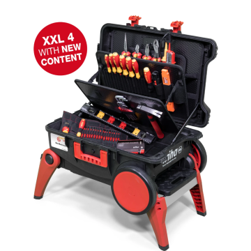 Wiha gereedschapskoffer Elektricien Competence XXL 4 9300-70104 - 80-delig (45734)