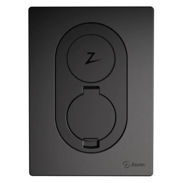 Zaptec GO dummy met mennekes WCD - zwart (ZM000742)