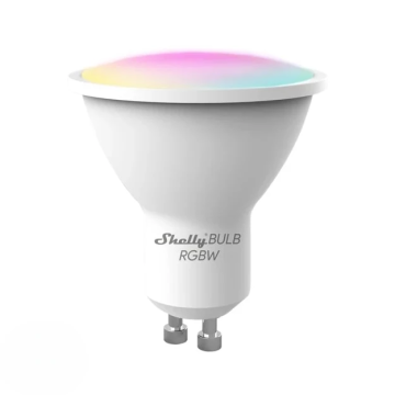 Shelly LED lamp GU10 5W RGWB met Wi-Fi (S-BuGDRGBW)