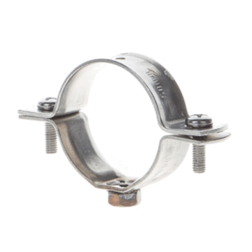 Walraven universele RVS beugel voor kunststofbuis 50mm met M8 (206772)