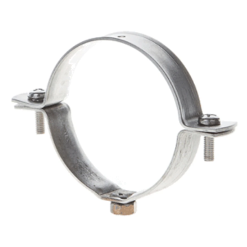 Walraven universele RVS beugel voor kunstofbuis 80mm met M8 (206776)