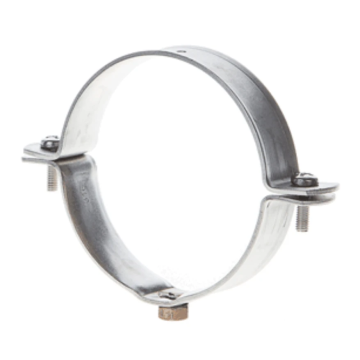 Walraven universele RVS beugel voor kunstofbuis 100mm met M8 (206778)