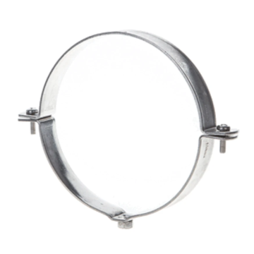 Walraven universele RVS beugel voor kunstofbuis 160mm met M8 (206781)