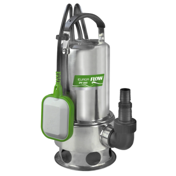 Eurom Flow SPV900i dompelpomp RVS voor schoon en vuilwater 900W 0.9 bar 14000 l/h (260922)