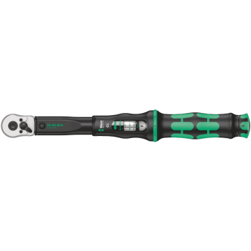 Wera draaimomentsleutel click-torque C1 met omschakelratel instelbaar 1/2" 10-50Nm (05075620001)