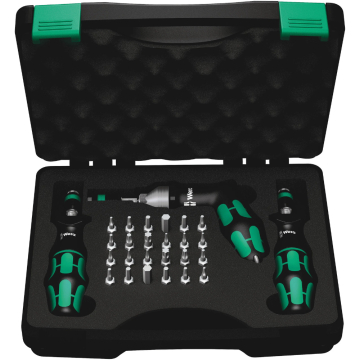 Wera momentschroevendraaierset 7440/41/42 kraftform 0,3-6,0Nm - 27‑delig (05074739001)