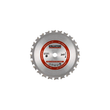Kreator cirkelzaagblad TCT Ø 150x20x2mm 24T Metal (KRT020603)