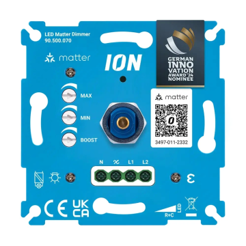 ION industries universele LED Matter dimmer 0.3-200W (90.500.070)