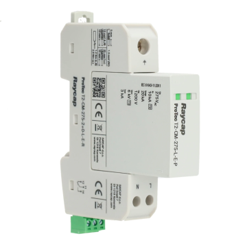 Raycap ProTec overspanningsbeveiliging type 2 1P+N (TN-S) 20kA met meldcontact DIN-rail (RA-515.600)