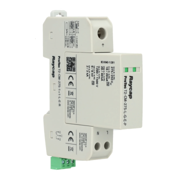 Raycap ProTec overspanningsbeveiliging type 2 1P+N (TT) 20kA met meldcontact DIN-rail (RA-515.597)