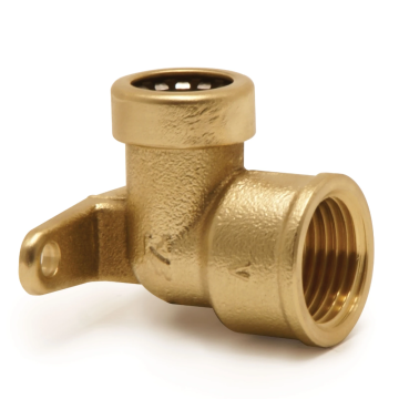 VSH muurplaat messing binnendraad x insteekfitting 1/2" x 15mm (4758274)