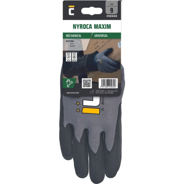 Cerva Nyroca Maxim nylon flex handschoen met nitril foam coating maat 11 (0108006999110BN)