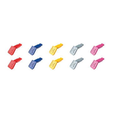 KNIPEX colorCode clips kleurenmix 1 – set 10 stuks (00611