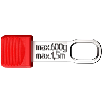 KNIPEX TetheredTool clips rood – 10 stuks (00 62 10 TR)