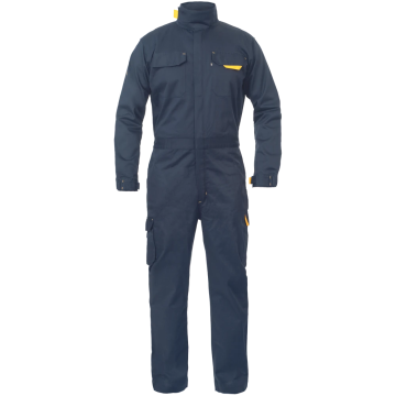 Cerva beschermende overall met elektrostatische eigenschappen maat L - navy (0356001941003)
