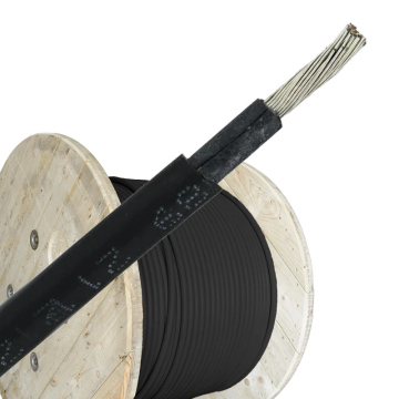 Solar kabel H1Z2Z2-K 6mm² zwart per haspel 500 meter