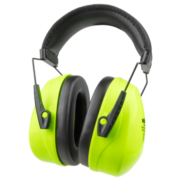 Wolfcraft gehoorbeschermer Kids 27dB - geel/groen (4960000)