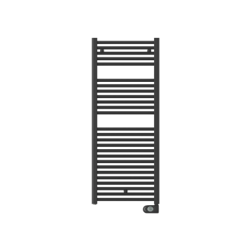 Zehnder Aura elektrische badkamer radiator 1000W met instelbaar weekprogramma - zwart (PBEBZ-150-60/MQ)