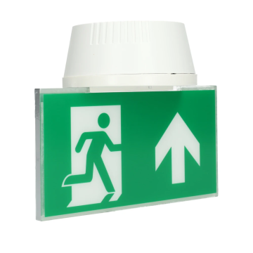 LED Republic noodverlichting in- en opbouw onderhangend 3h autotest IP20 wit (8785278182871)